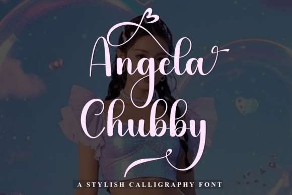 Angela Chubby: A Soft, Expressive Font for Campaign Graphics and Brand Visuals