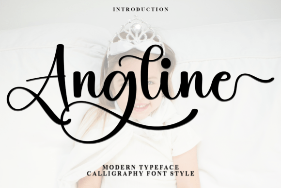 Angline: A Festive Typeface for Holiday Campaigns and Cheerful Branding