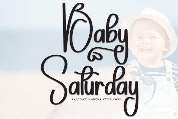Baby Saturday: A Playful Script Font for Branding with Personality
