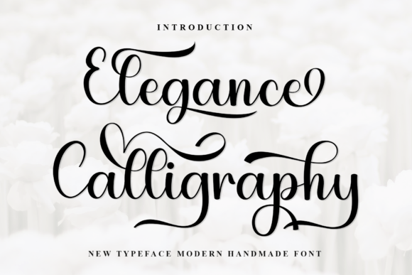 Elegance Calligraphy: A Festive Typeface for Holiday Campaigns
