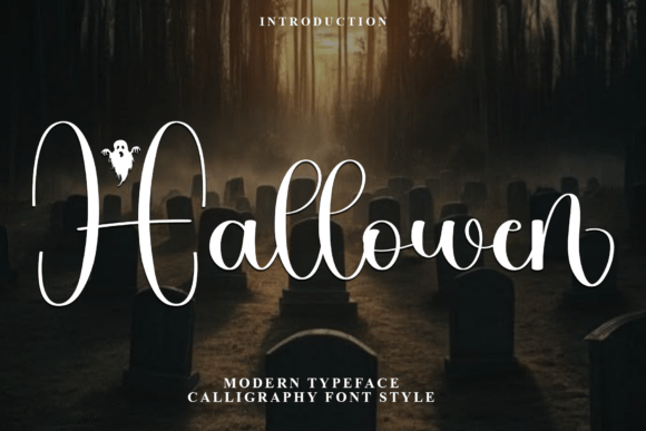 Hallowen Font: Elevating Campaign Visuals with Soft Script Style