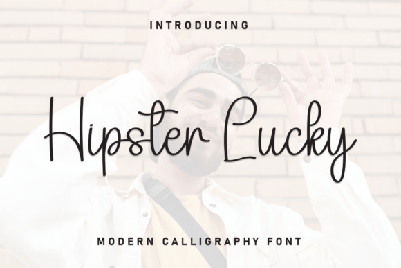 Hipster Lucky: A Laid-Back Script Font for Modern Web Design