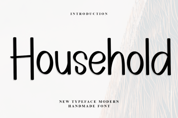 Household Font: Bringing Holiday Cheer to Web Design Projects