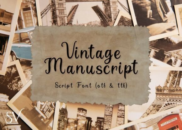 How Vintage Manuscript Font Gave My Small Business a Timeless Look