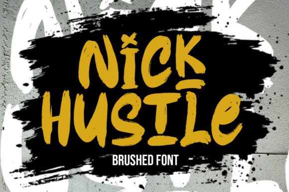 Make Your Brand Stand Out with the Nick Hustle Font