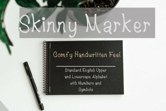 Skinny Marker Font: A Web Designer’s Review of This Bold Handwritten Typeface
