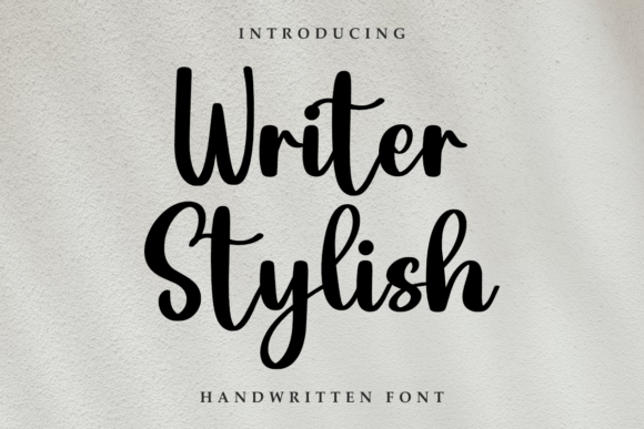 Writer Stylish: A Sweet Handwritten Font for Modern Web Design